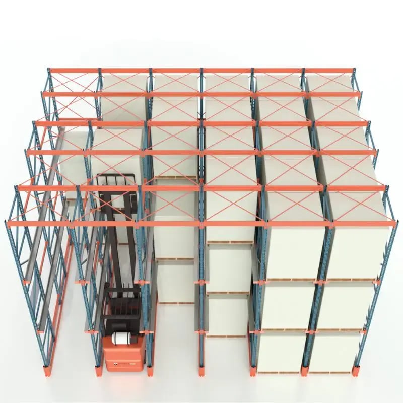 Drive-In Racking Diagram
